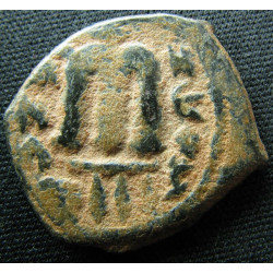 Constans II – Follis frappé à Constantinople – EN TVTO NIKA – SB 1003