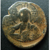 Sear 1813 - Follis anonyme de classe A2 attribué à Basil II et Constantin VIII (976-1025)