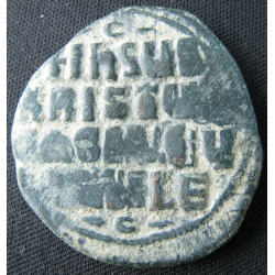 Basile II et Constantin VIII – Follis anonyme de classe A2 – Sear 1813