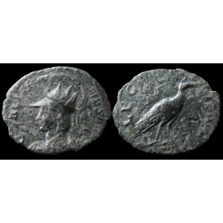 Gallien – Antoninien frappé à Milan – LEG III ITAL VI P VI F – buste casqué à gauche – RIC 339
