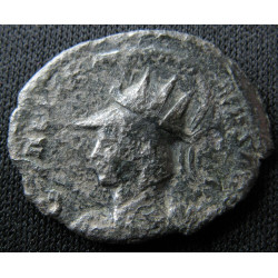 Gallien – Antoninien frappé à Milan – LEG III ITAL VI P VI F – buste casqué à gauche – RIC 339