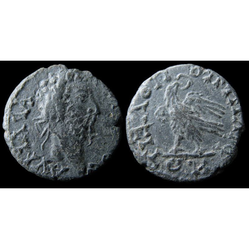 Commode – Philippopolis (Thrace) – Bronze au revers rétrograde – Aigle aux ailes déployées – cf. RPC IV.1, 7605