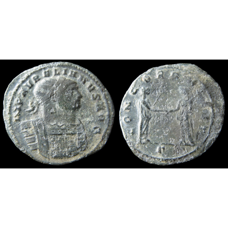 Aurélien – Antoninien frappé en atelier balkanique – CONCORD·MILIT – MER-RIC 2520