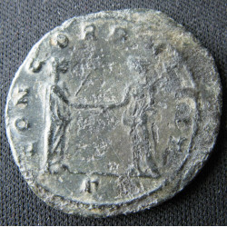 Aurélien – Antoninien frappé en atelier balkanique – CONCORD·MILIT – MER-RIC 2520