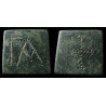 Poids commercial byzantin d'une once (Γᵒ Α), VIe-VIIe siècle