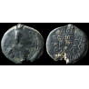 N. Protospathaire. (sceau « en miroir »). Sceau byzantin en plomb (Ø 23 mm, 12,58 g). Xᵉ-XIIᵉ siècle.