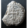 Béser, patrice et stratège. Sceau byzantin en plomb (Ø 24/30 mm, 24,40 g). VIIIᵉ siècle, première moitié.