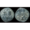 Léon IV le Khazar – Follis à quatre empereurs, Constantinople (775-780) – Sear 1586