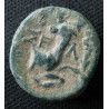Selge (Pisidie) – Bronze – Héraklès de face – Avant-train de cerf – Sear 5489 – v. 100 av. J.-C.