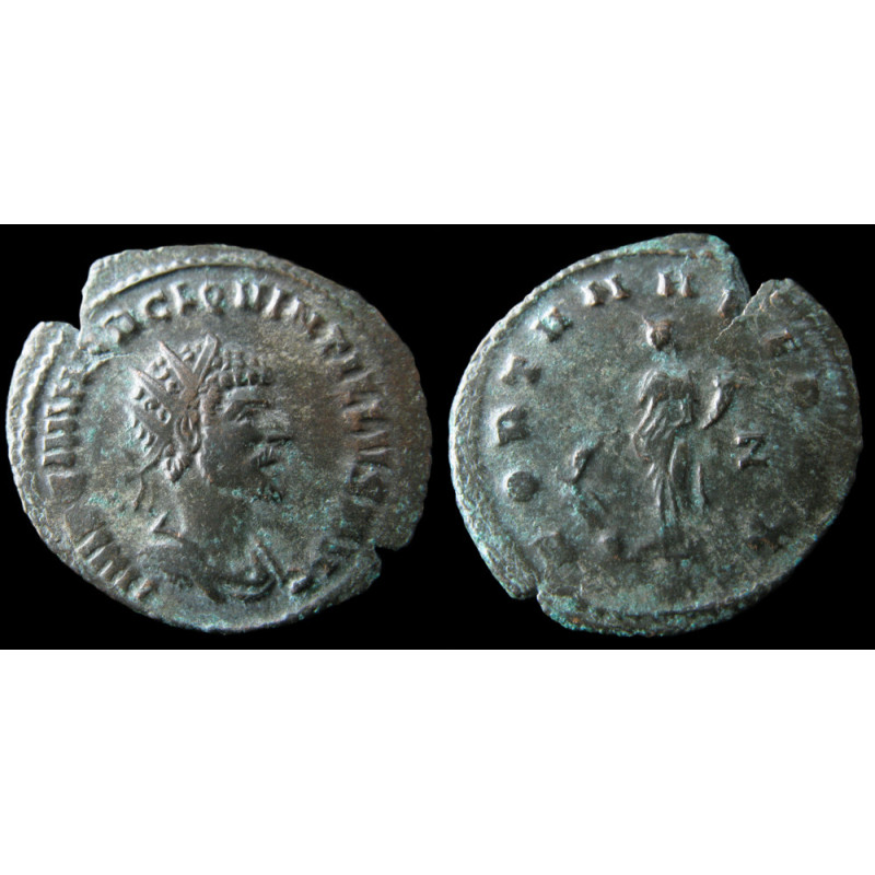 Quintille – Antoninien frappé à Rome – FORTVNA REDVX – RIC.20
