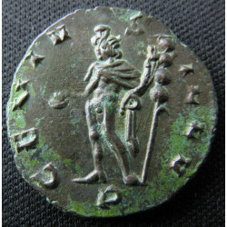 Aurélien – Antoninien frappé à Milan – GENIVS ILLV – RIC MOM 1407 (temp.)