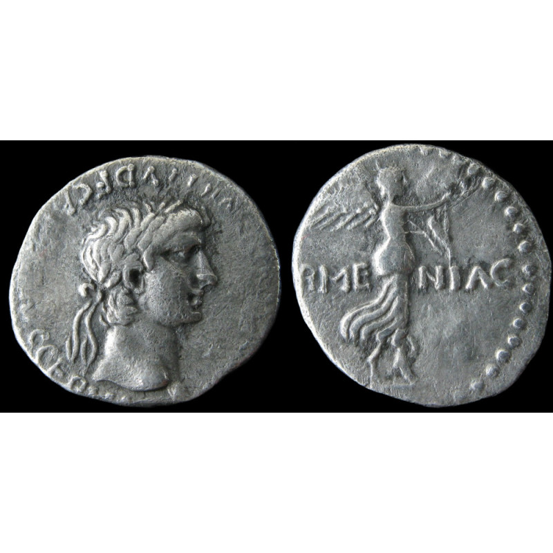 Néron – Hémidrachme frappé à Césarée de Cappadoce – ARMENIAC – Nikè avançant – RPC I, 3644