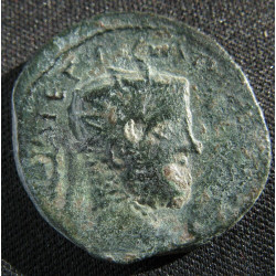 Gallien – Bronze provincial frappé à Nicée (Bithynie) – Dionysos sur char d'éléphants – RPC X 74602
