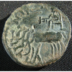 Gallien – Bronze provincial frappé à Nicée (Bithynie) – Dionysos sur char d'éléphants – RPC X 74602