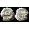 Naṣr. Sceau islamique en plomb (Ø 16 mm, 5,25 g). Époque byzantine.