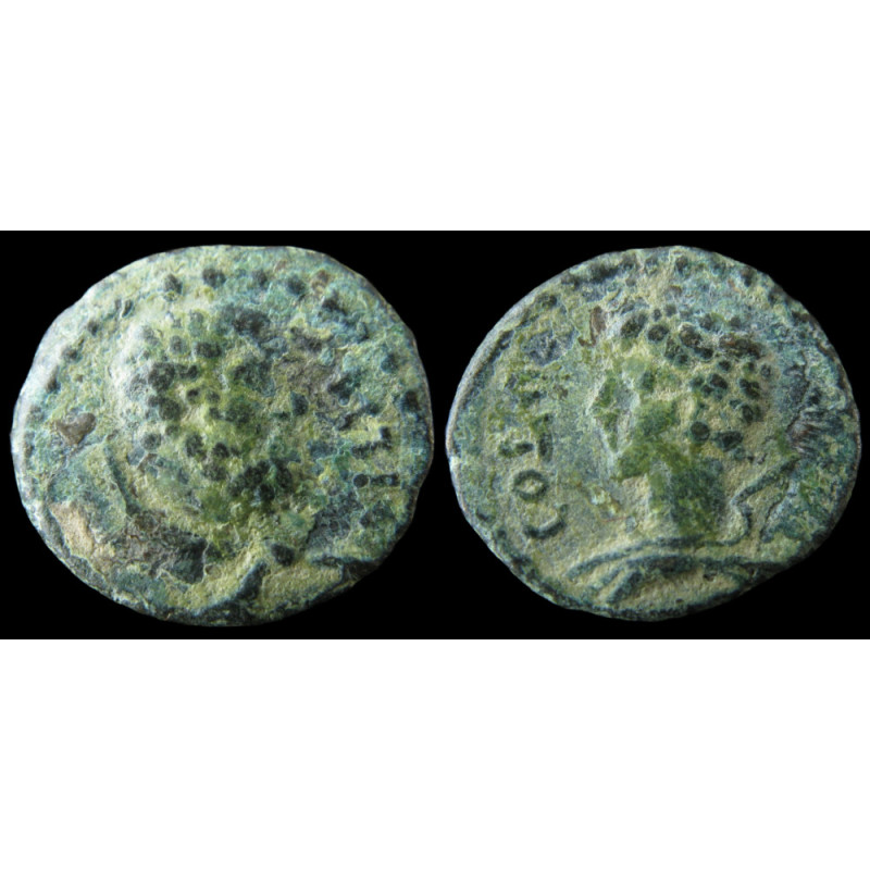 Antioche de Pisidie – Bronze pseudo-autonome – Époque de Marc Aurèle – ANTI / COLO – RPC IV 7372