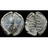 Euprépia, vestiaritissa (?). Sceau byzantin en plomb (Ø 18,70 mm, 6,70 g). XIᵉ-XIIᵉ siècle.XIᵉ-XIIᵉ siècle.