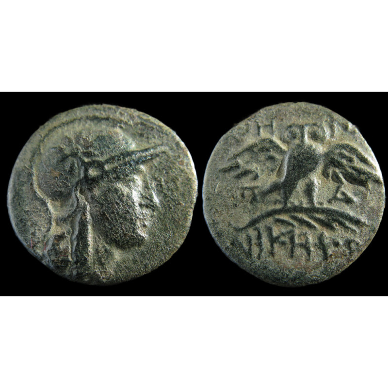 Pergame (Mysie) – Bronze hellénistique – Athéna Niképhoros