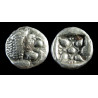 Milet (Ionie) – AR Obol archaïque – Lion – SNG Kayhan 462-75
