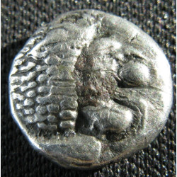 Milet (Ionie) – AR Obol archaïque – Lion – SNG Kayhan 462-75