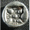 Milet (Ionie) – AR Obol archaïque – Lion – SNG Kayhan 462-75