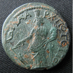 Géta César – Bronze d'Hadrianopolis (Phrygie) – RPC V.2, 513