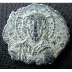 Follis anonyme byzantin – Classe A1 – Christ Pantocrator – Sear 1793
