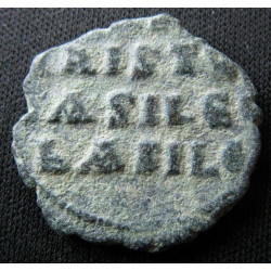 Follis anonyme byzantin – Classe A1 – Christ Pantocrator – Sear 1793