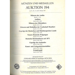 Catalogue Gerhard Hirsch Nachfolger 194 (Munich, 1997) : comté de Montfort, monnaies antiques et antiquités