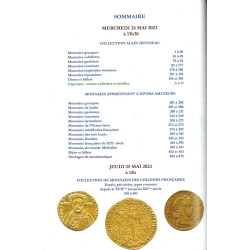Catalogue Phidias / Vinchon 2023 – Collection Devineau : monnaies antiques, byzantines et des colonies françaises