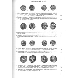 Catalogue Argenor Numismatique, vente du 14 avril 2000 (Lutetia, Paris) : monnaies antiques, royales et féodales