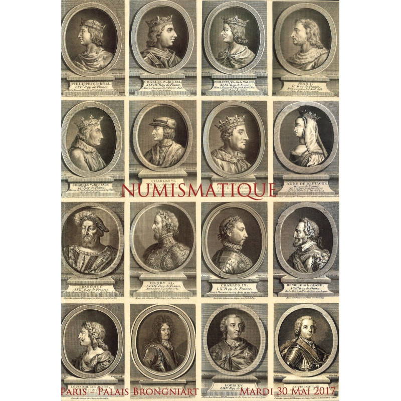 Catalogue Vinchon 2017 – Médaillier d'un collectionneur : monnaies royales françaises de Philippe le Bel à Louis XVI