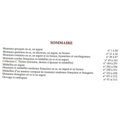 Jean Vinchon Numismatique – Collection C. Térisse : treizains & deniers à épouser, monnaies antiques & royales françaises - 2018