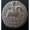 Roger de Salerne – Follis frappé à Antioche – Saint Georges terrassant le dragon – Metcalf 95-101