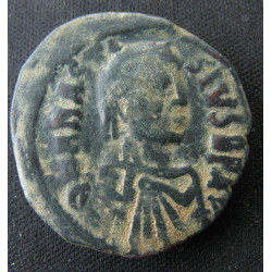 Anastase Ier – Demi-follis de grand module frappé à Constantinople – Sear 25