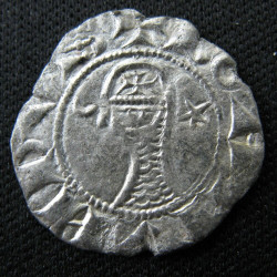 Bohémond III, principauté d’Antioche – Denier frappé à Antioche – ANTIOCHIA – CCS 65
